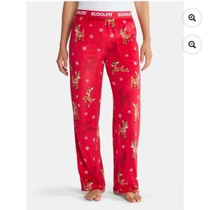 Rudolph Women’s Christmas Pajama Pants Size XL NWT